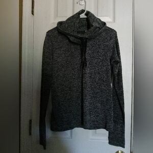 Forever 21 Charcoal Cowl Neck Sweater